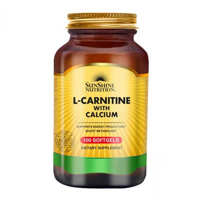 L- CARNITINE 500MG WITH CAL TABLET 100\u0026#39;S - Sunshine Nutrition