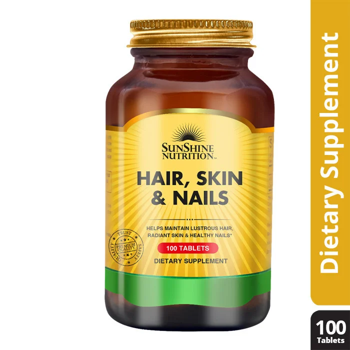 Buy Vegan bit Hair, Skin and Nail supplement with multivitamin and  Ayurvedic Herbs- 60 Tablets Online at Best Prices in India - JioMart.